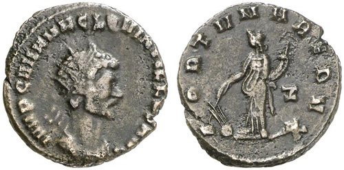 quintillus roman coin antoninianus